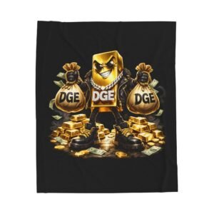Goldie Bricks  Velveteen Plush Blanket