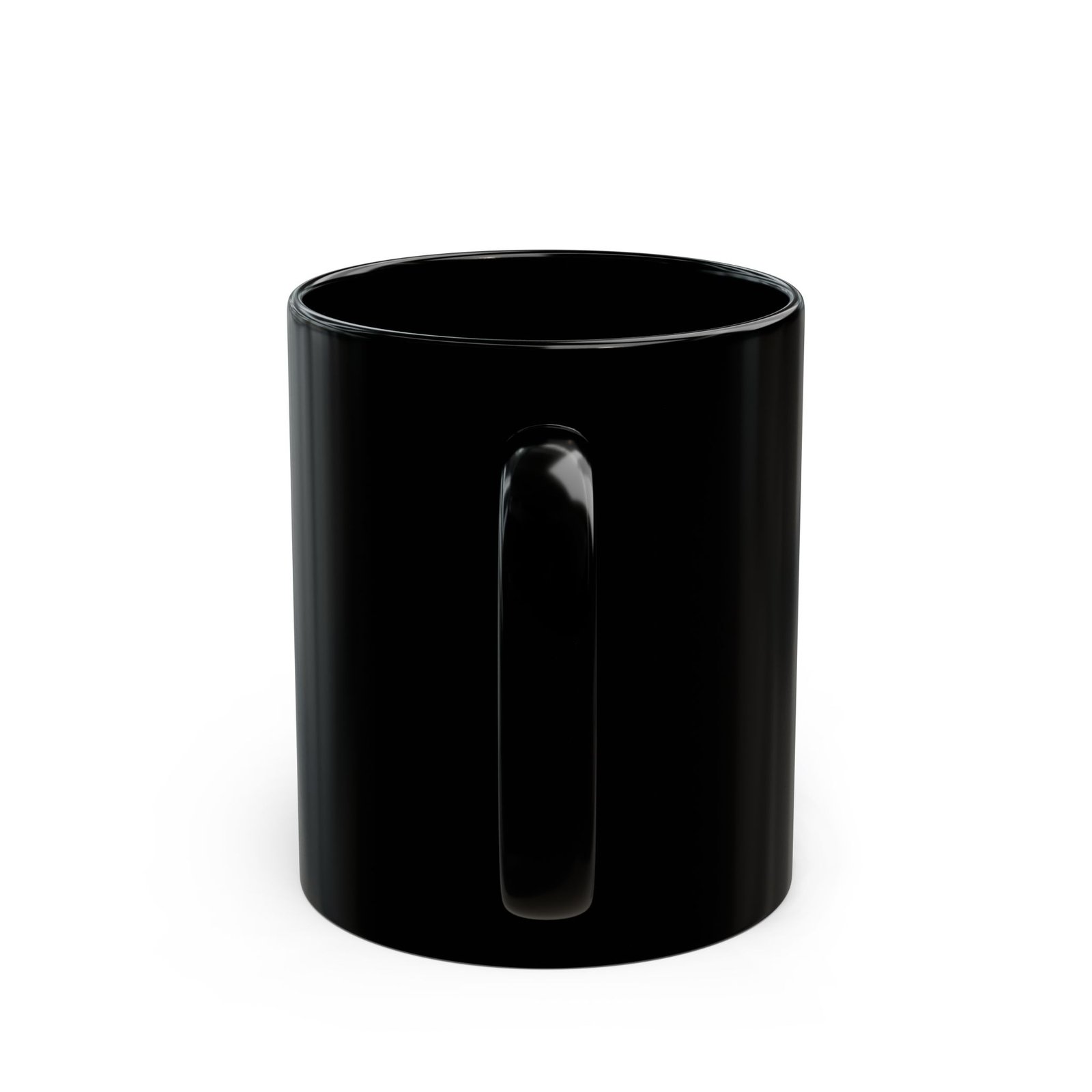 Dingee Group Gold Logo Black Coffee Mug – 11oz / 15oz - Image 4