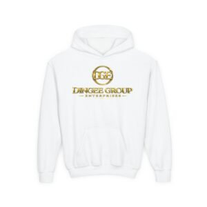 Youth Hoodie – Dingee Group Enterprises Gold Logo Pullover